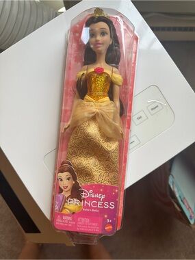 Disney princess belle Barbie doll nwt